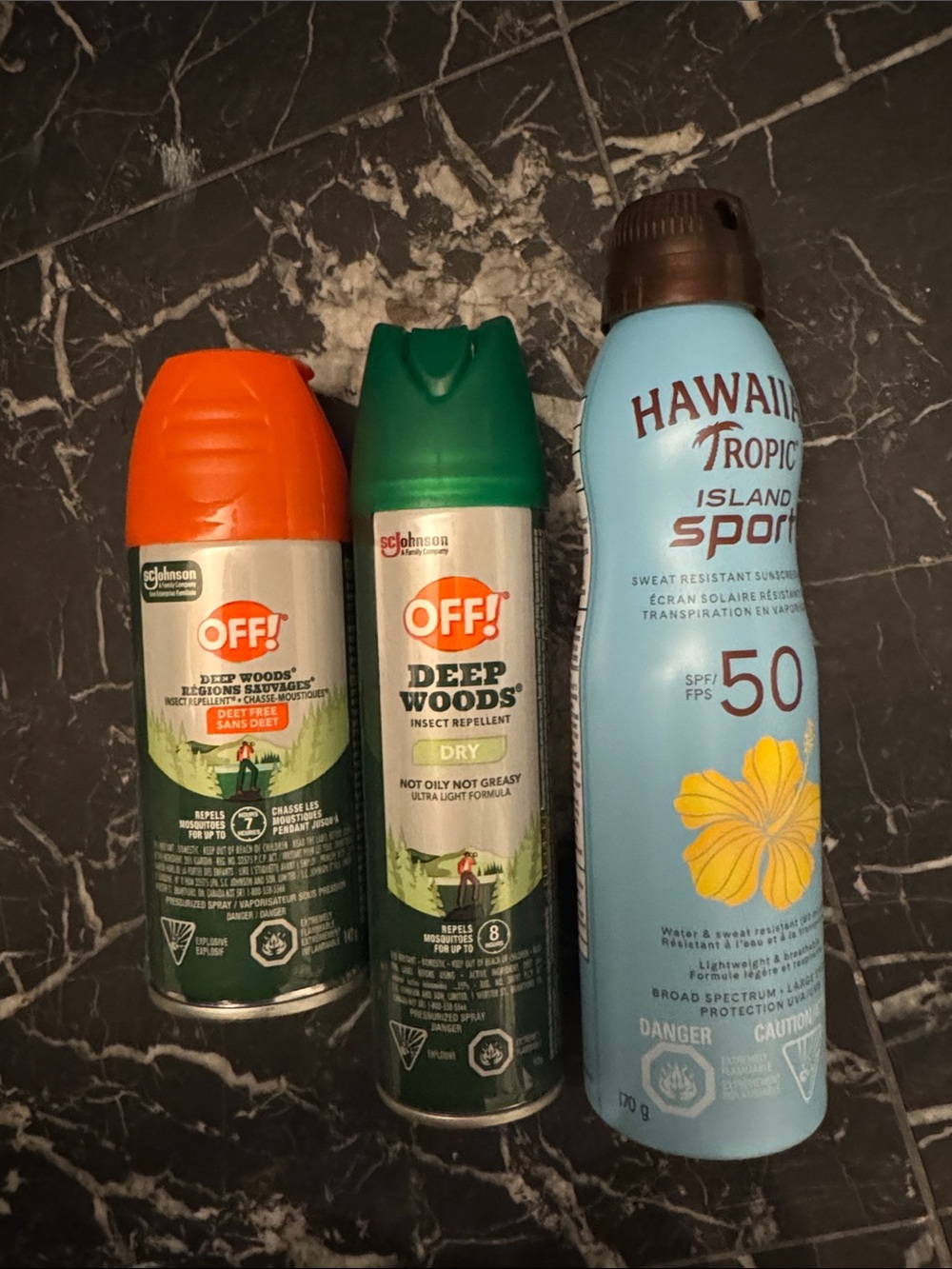 Deep Woods Insect Repellent Spray + sunscreen bundle